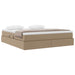 Pat cu saltea și spațiu de depozitare Cappuccino 180 x 200 cm - WALTI WALTI