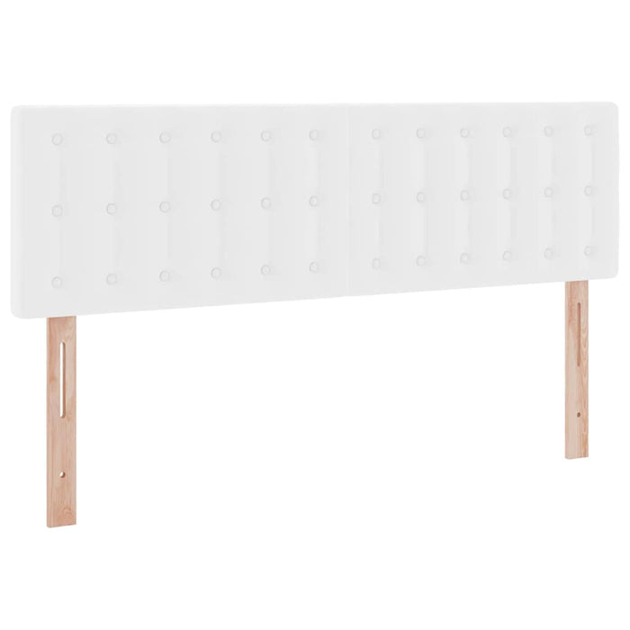 Pat cu saltea și spațiu de depozitare Alb pur 140 x 190 cm - WALTI WALTI