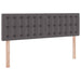 Pat cu saltea și spațiu de depozitare Gri 140 x 200 cm - WALTI WALTI