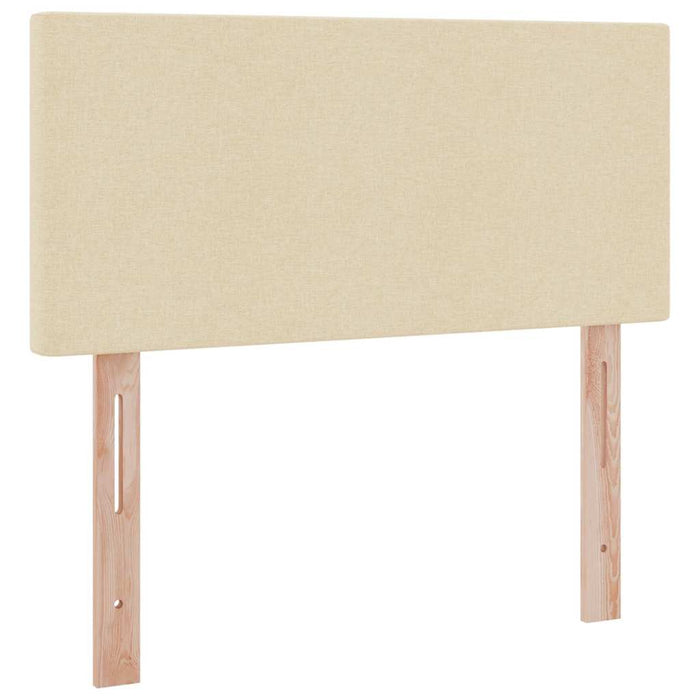 Pat cu saltea și spațiu de depozitare Creme 90 x 190 cm - WALTI WALTI
