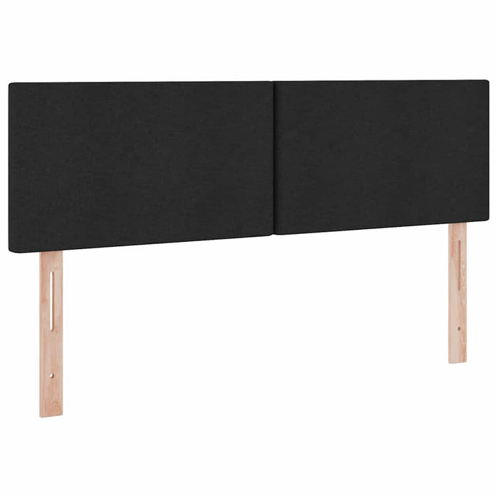 Pat cu saltea și spațiu de depozitare Negru 140 x 200 cm - WALTI WALTI