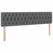 Pat cu saltea și spațiu de depozitare Gri închis 180 x 200 cm - WALTI WALTI