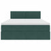 Pat cu storage cu saltea Verde închis 140 x 200 cm Catifea - WALTI WALTI