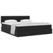 Pat cu storage cu saltea Negru 160 x 200 cm Catifea - WALTI WALTI