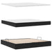 Pat cu storage cu saltea Negru 200 x 200 cm Catifea - WALTI WALTI