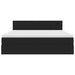 Pat cu storage cu saltea Negru 180 x 200 cm Catifea - WALTI WALTI