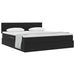 Pat cu storage cu saltea Negru 180 x 200 cm Catifea - WALTI WALTI