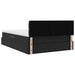 Pat cu storage cu saltea Negru 140 x 190 cm Catifea - WALTI WALTI