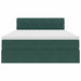 Pat cu storage cu saltea Verde închis 140 x 190 cm Catifea - WALTI WALTI
