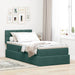 Pat cu storage cu saltea Verde închis 90 x 200 cm Catifea - WALTI WALTI