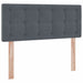 Pat cu storage cu saltea Gri închis 120 x 190 cm Catifea - WALTI WALTI