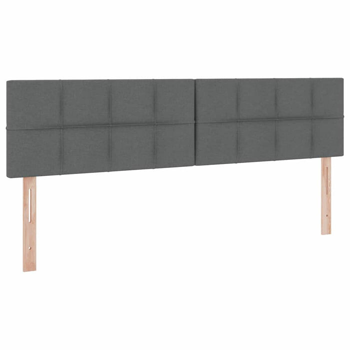 Pat cu storage Gri închis 180 x 200 cm Piele artificială - WALTI WALTI