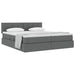 Pat cu storage Gri închis 180 x 200 cm Piele artificială - WALTI WALTI