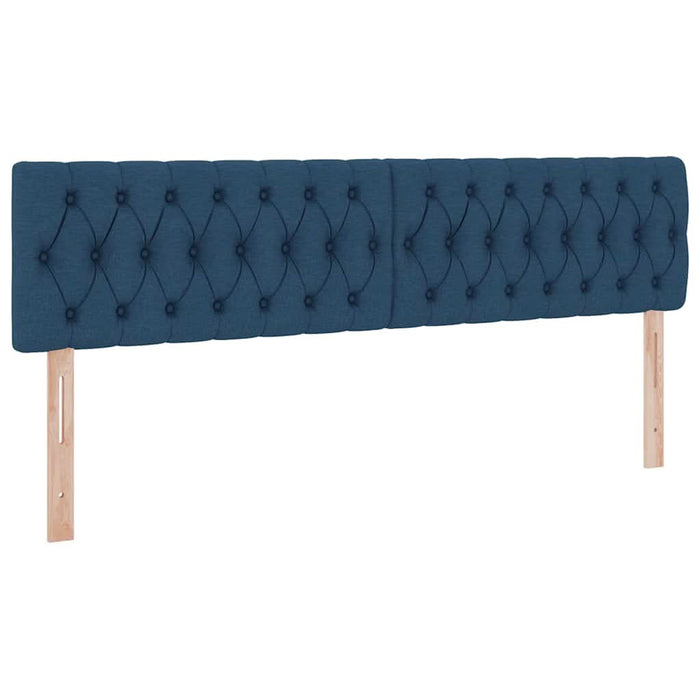 Pat cu storage albastru 180 x 200 cm Piele artificială - WALTI WALTI
