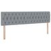 Pat cu storage Gri deschis 200 x 200 cm Piele artificială - WALTI WALTI