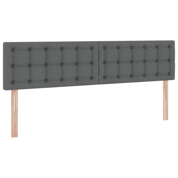 Pat cu storage Gri închis 180 x 200 cm Piele artificială - WALTI WALTI