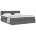 Pat cu storage Gri închis 180 x 200 cm Piele artificială - WALTI WALTI