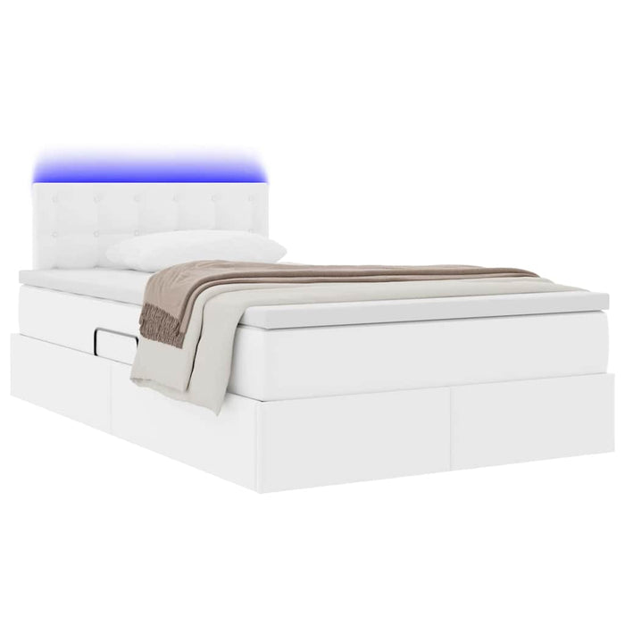 Pat cu lumini cu bandă LED Alb pur 120 x 200 cm PVC - WALTI WALTI
