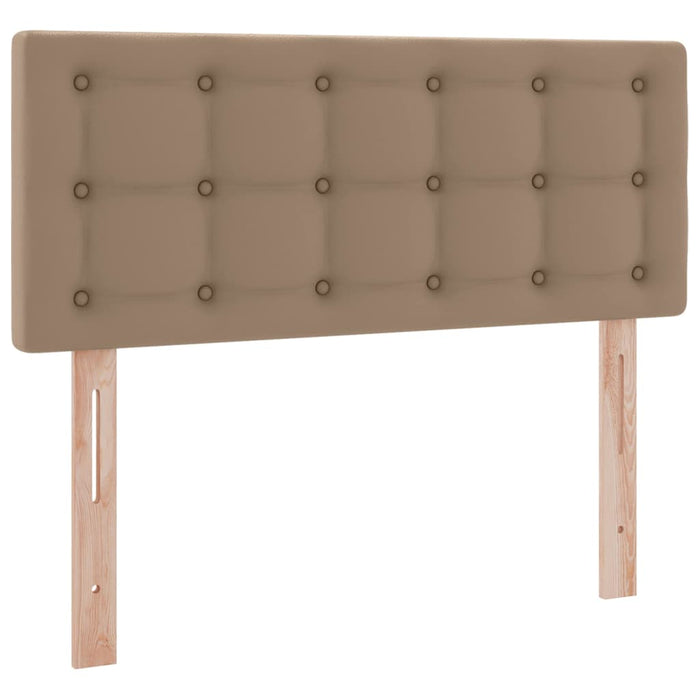 Pat cu lumini cu bandă LED Cappuccino 120 x 200 cm PVC - WALTI WALTI