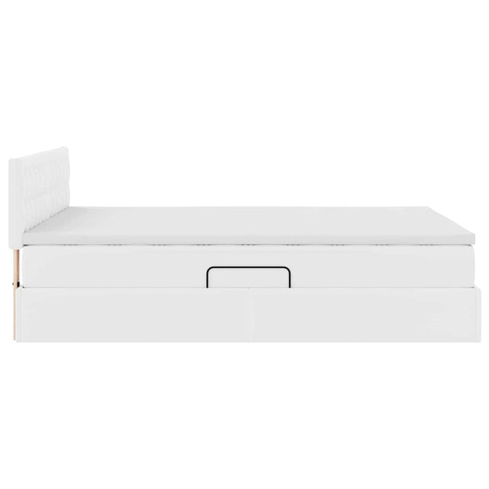 Pat cu lumini cu bandă LED Alb pur 140 x 200 cm PVC - WALTI WALTI