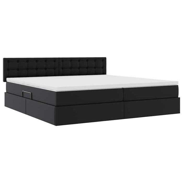Pat cu lumini cu bandă LED Gri deschis 200 x 200 cm PVC - WALTI WALTI