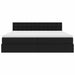 Pat cu lumini cu bandă LED Gri deschis 200 x 200 cm PVC - WALTI WALTI