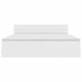 Pat cu lumini cu bandă LED Gri deschis 200 x 200 cm PVC - WALTI WALTI