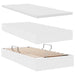 Pat cu storage cu saltea Alb pur 90 x 200 cm Piele artificială - WALTI WALTI