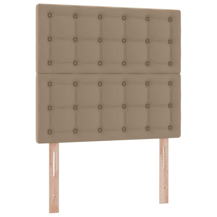 Pat cu storage Cappuccino 90 x 200 cm Piele artificială - WALTI WALTI