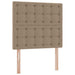 Pat cu storage Cappuccino 90 x 200 cm Piele artificială - WALTI WALTI