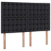 Pat cu storage cu saltea Negru 140 x 200 cm Piele artificială - WALTI WALTI