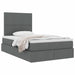 Pat cu storage Gri închis 120 x 200 cm Piele artificială - WALTI WALTI