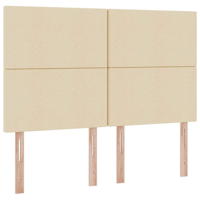 Pat cu saltea și spațiu de depozitare Creme 140 x 190 cm - WALTI WALTI