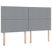 Pat cu storage Gri deschis 160 x 200 cm Piele artificială - WALTI WALTI