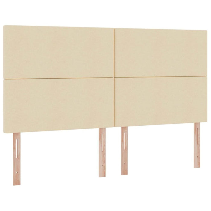 Pat cu storage cu saltea Creme 160 x 200 cm Piele artificială - WALTI WALTI