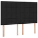 Pat cu storage cu saltea Negru 140 x 190 cm Piele artificială - WALTI WALTI