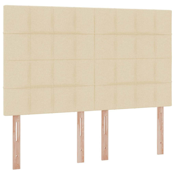 Pat cu storage cu saltea Creme 140 x 200 cm Piele artificială - WALTI WALTI