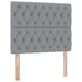 Pat cu storage Gri deschis 120 x 190 cm Piele artificială - WALTI WALTI