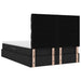 Pat cu storage cu saltea Negru 140 x 190 cm Piele artificială - WALTI WALTI