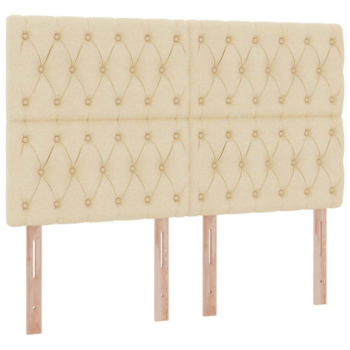 Pat cu saltea și spațiu de depozitare Creme 140 x 190 cm - WALTI WALTI