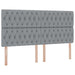Pat cu storage Gri deschis 160 x 200 cm Piele artificială - WALTI WALTI