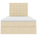 Pat cu storage cu saltea Creme 120 x 200 cm Piele artificială - WALTI WALTI