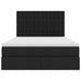 Pat cu storage cu saltea Negru 140 x 200 cm Piele artificială - WALTI WALTI