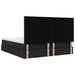 Pat cu storage cu saltea Negru 180 x 200 cm Piele artificială - WALTI WALTI