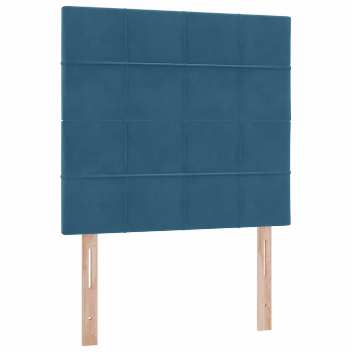 Pat cu saltea și spațiu de depozitare 90 x 200 cm Catifea - WALTI WALTI