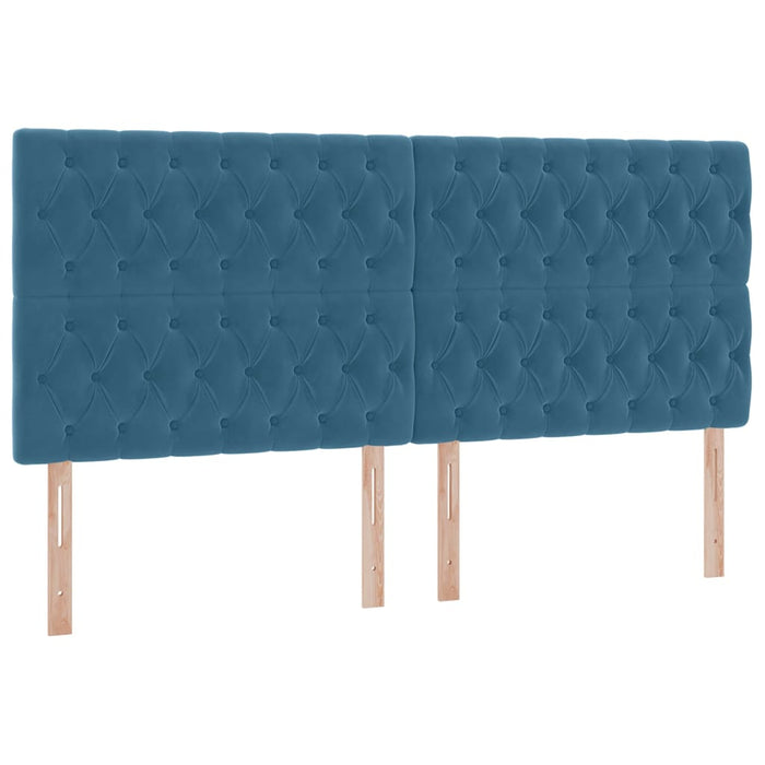 Pat cu saltea și spațiu de depozitare 200 x 200 cm Catifea - WALTI WALTI
