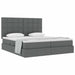 Pat cu storage Gri închis 180 x 200 cm Piele artificială - WALTI WALTI