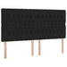 Pat cu storage cu saltea Negru 180 x 200 cm Catifea - WALTI WALTI