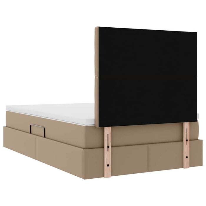 Pat cu lumini cu bandă LED Cappuccino 120 x 200 cm PVC - WALTI WALTI