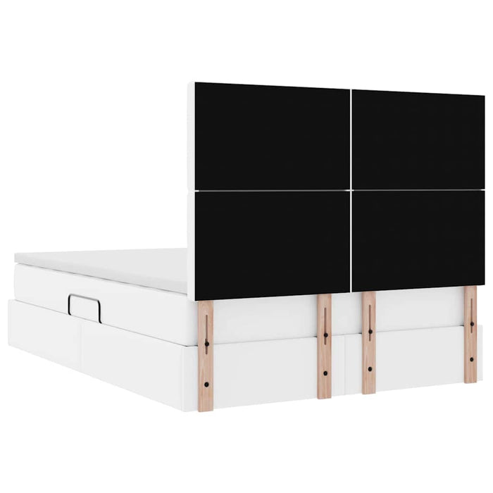 Pat cu lumini cu bandă LED Alb pur 140 x 190 cm PVC - WALTI WALTI